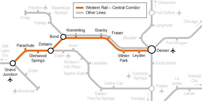 Central Corridor map.