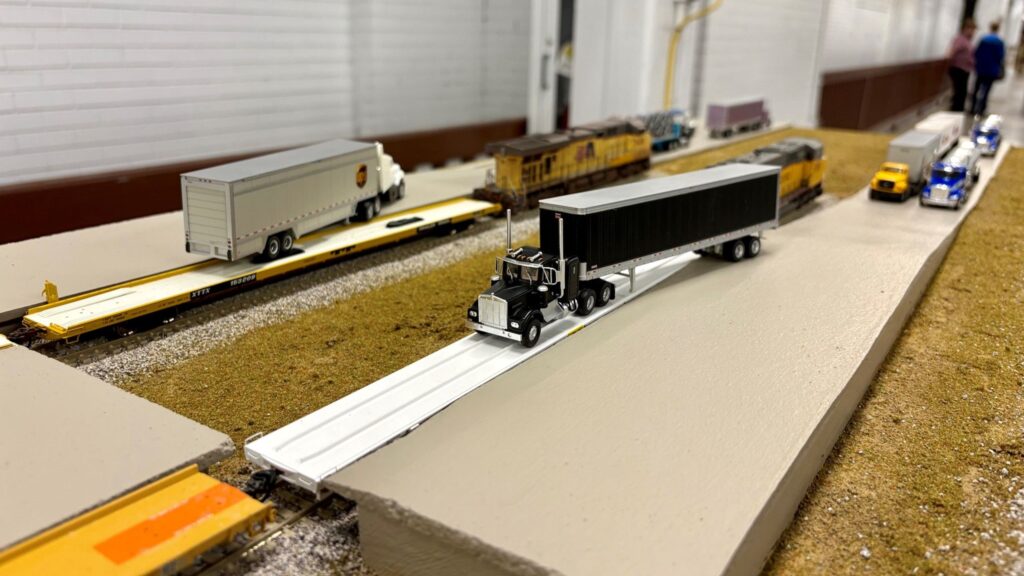 I-70 Truck Train model.