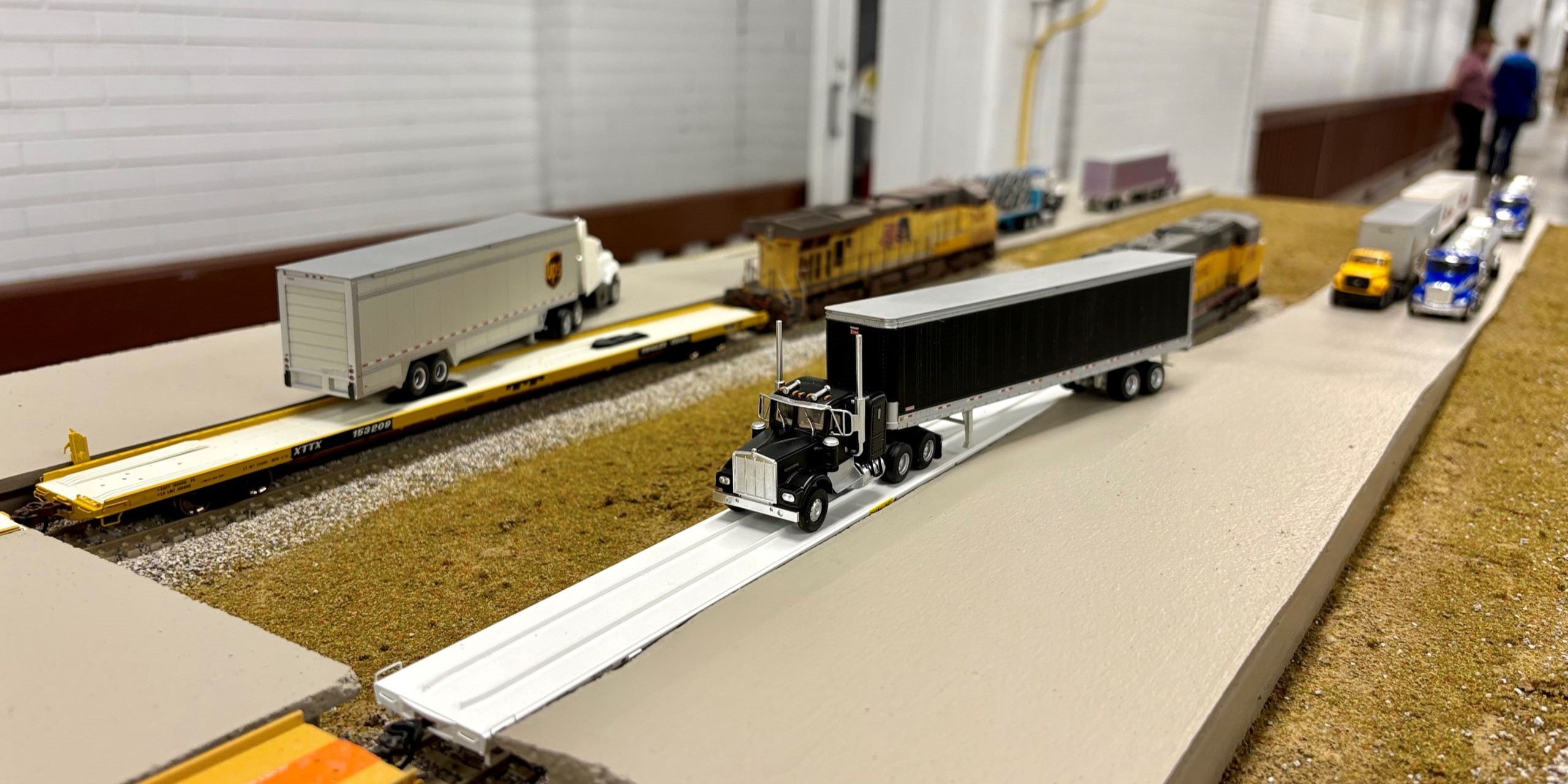 I-70 Truck Train model.