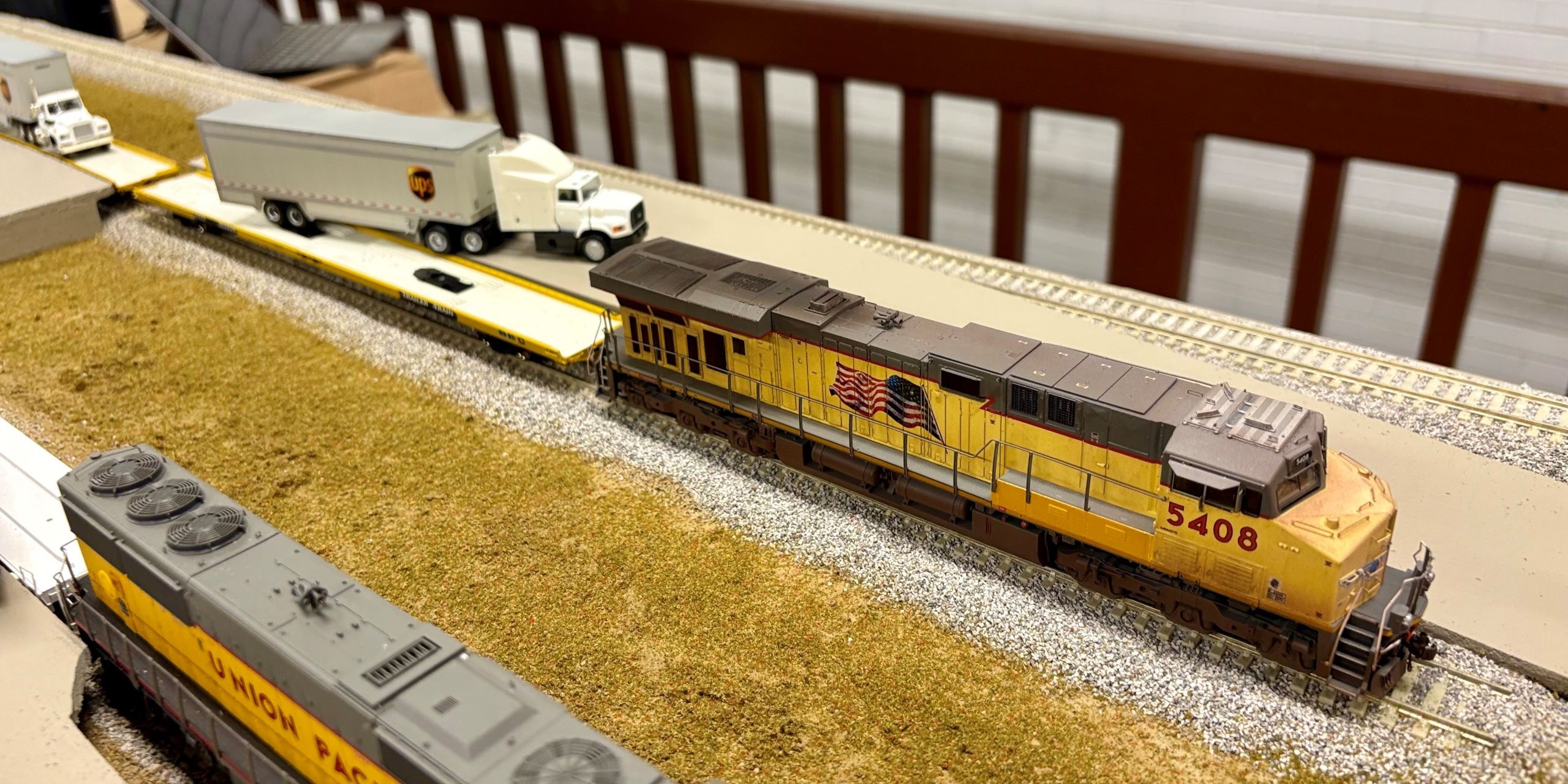 I-70 Truck Train model.