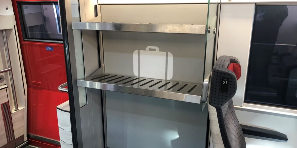 Luggage rack.