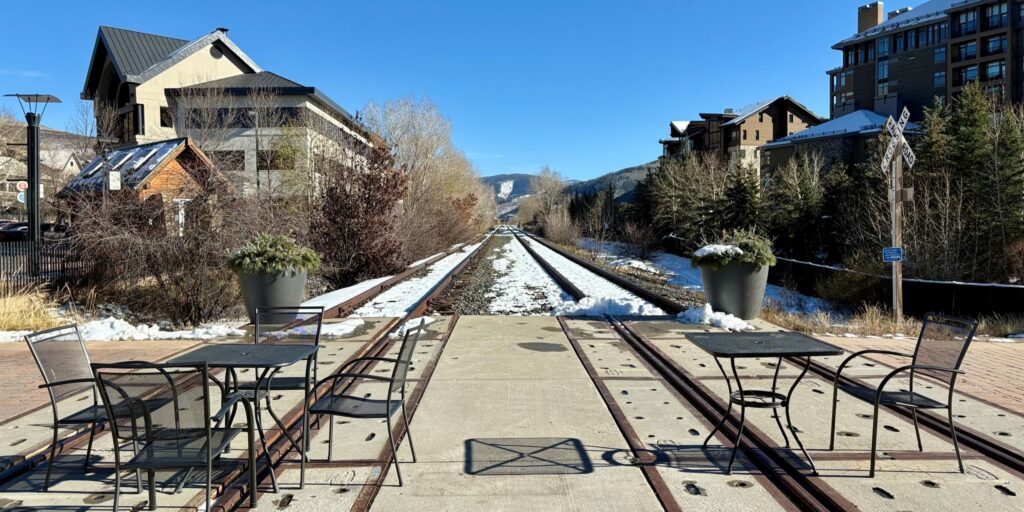 The Tennessee Pass line in Avon, Colorado.