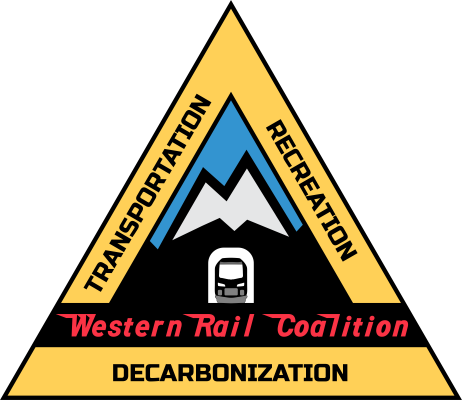 Western Rail Coalition logo.